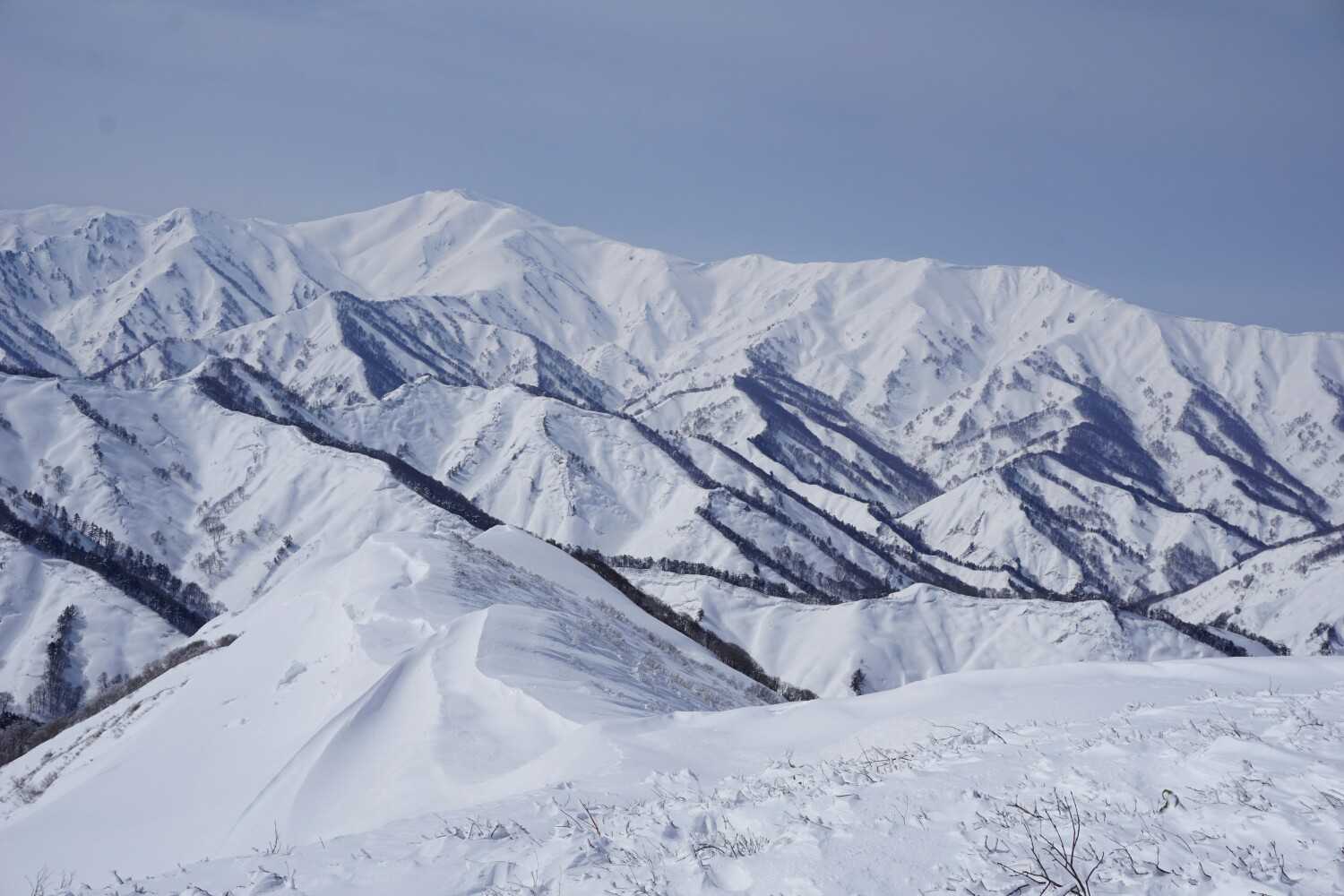大桧原山から以東岳