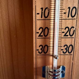 小屋の中はー11℃