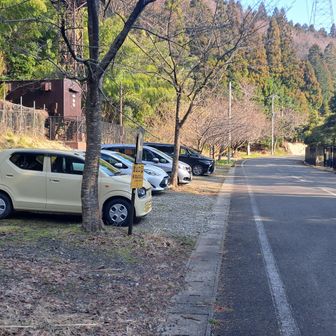 青葉山駐車場（無料）
12,3台くらい？