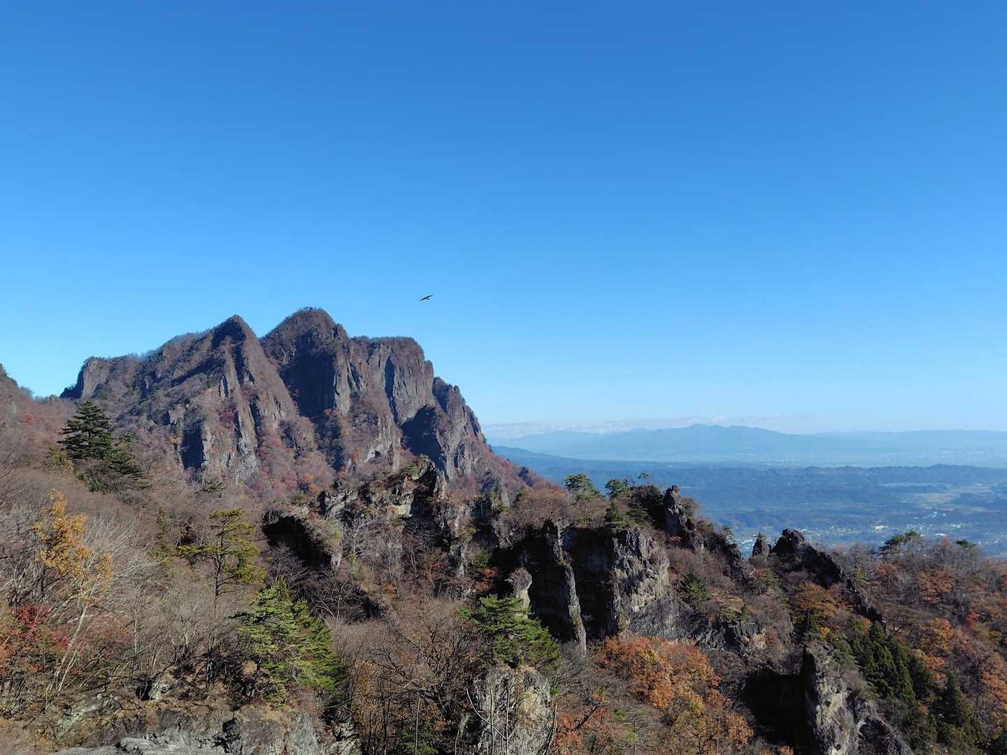 中之岳 往復コースの写真