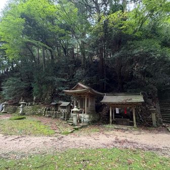 右側に進むと割りと長めの階段が見えてきます
誰も居ない
ヒグラシの鳴き声だけが響く静寂
寂しいの苦手