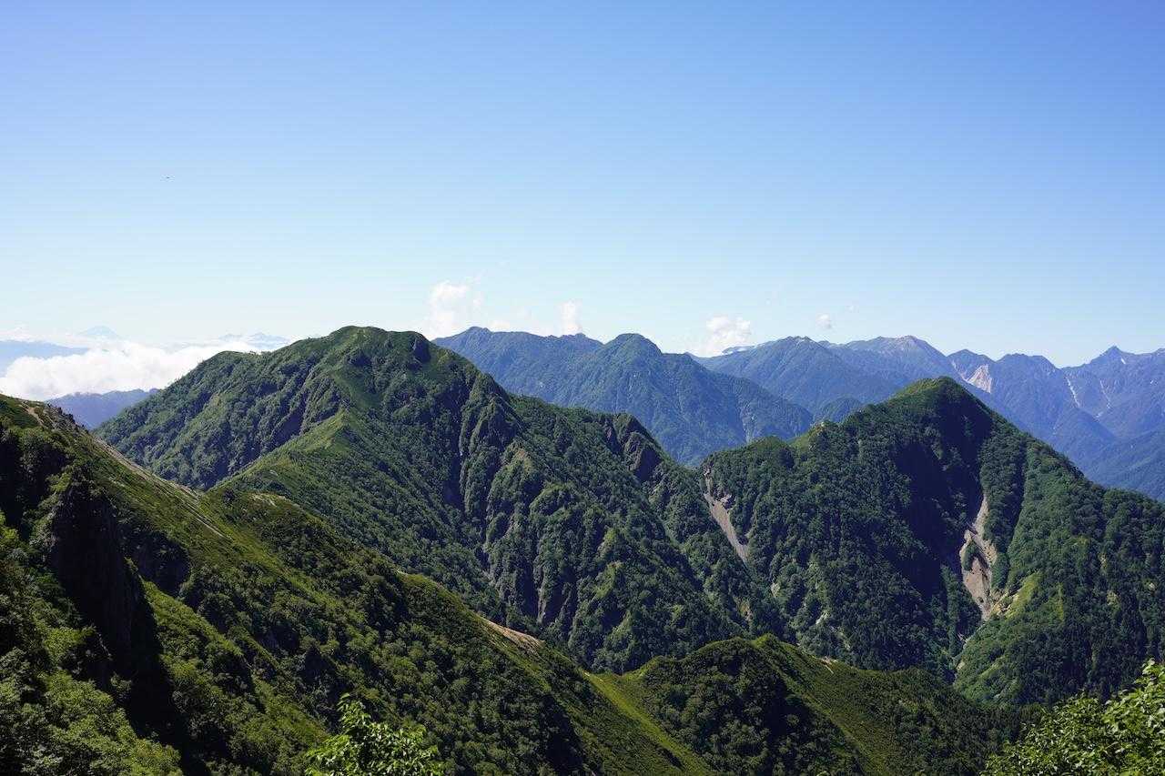 【JAPAN TRAIL】北アルプス縦走路⑧（針ノ木岳 - 七倉岳）の写真