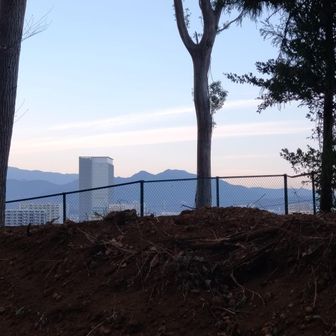 頂上からちょこっと丹沢山系が見られました。キレイだなー。。この公園には神社がある筈だけど工事をしていて撤去されていました。リニューアルするのかしら…❓❓寒くなってきたのでこれでお散歩終了🕺
近くにあった国分寺跡を通って海老名駅から帰宅しました〜。