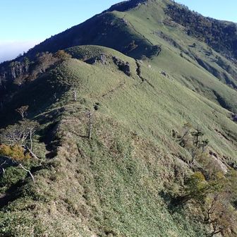こっから見る剣山が🥇