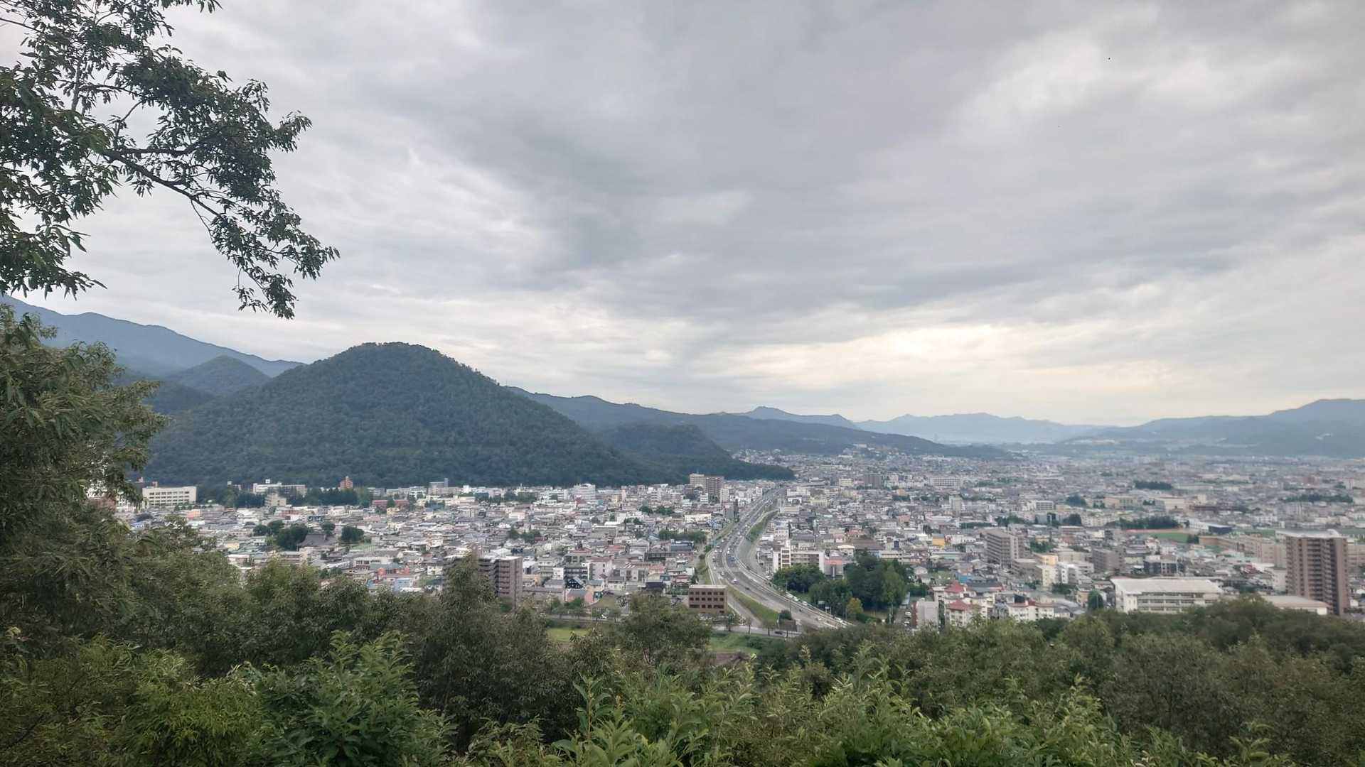 🐻が出た千歳山
