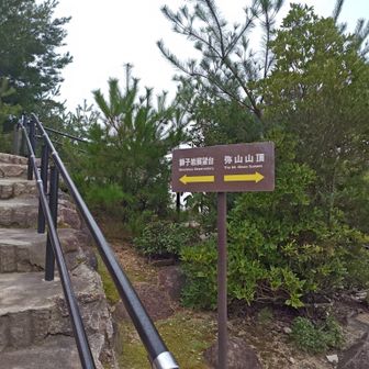 獅子岩展望台は帰りにね