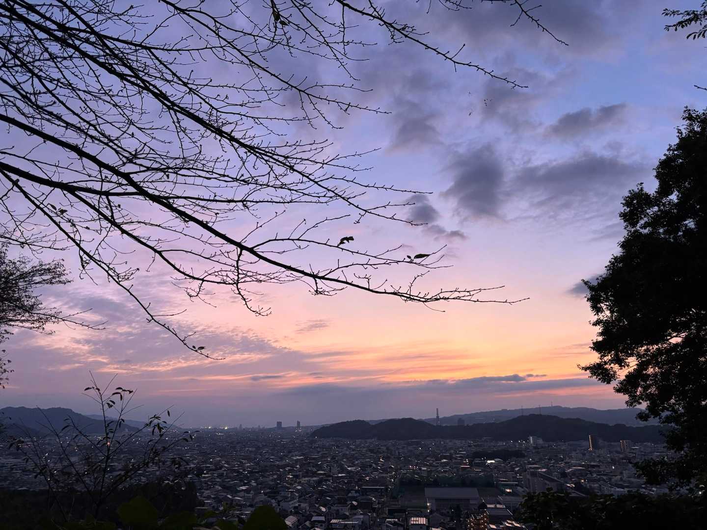 雲が多めだけど　美しい