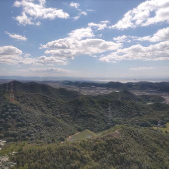 いい景色が広がり風も爽やか