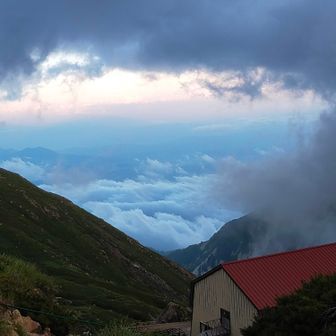 浅間山や四阿山が見える時も