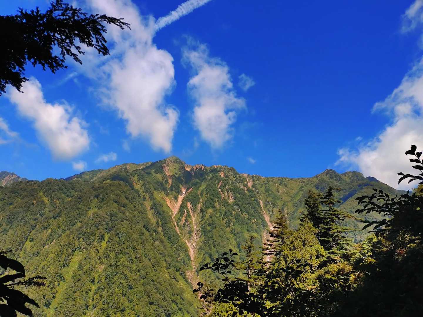 柏原新道登山口-爺ヶ岳-布引山-鹿島槍ヶ岳-鹿島槍ヶ岳-口 縦走コースの写真