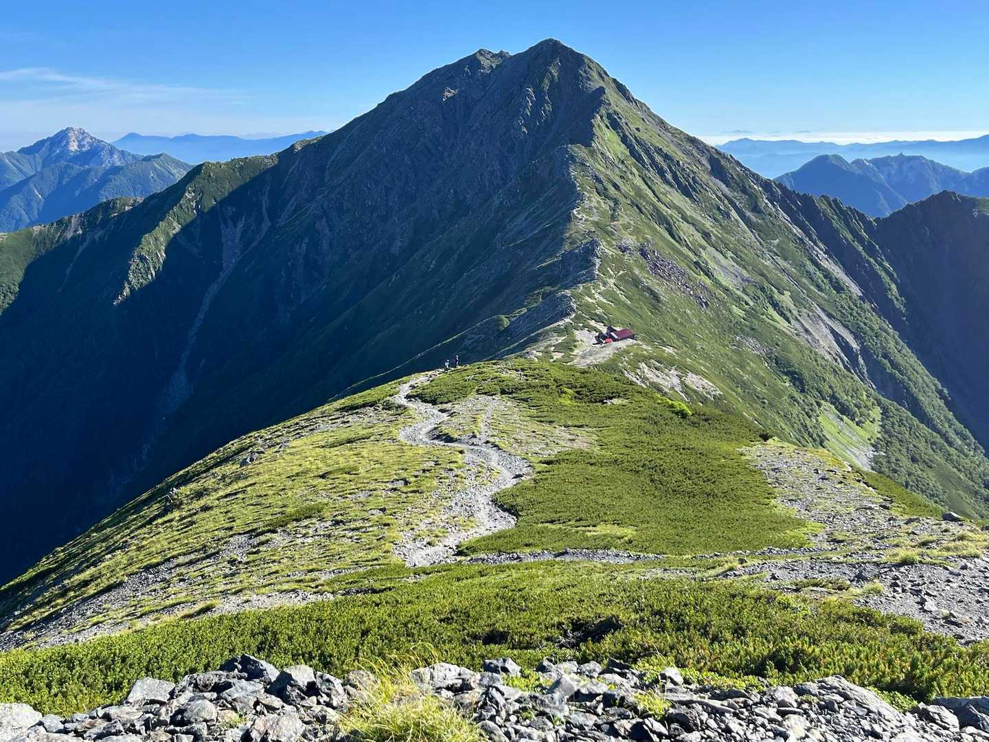 北岳山荘と北岳