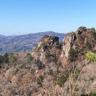 茶色い二つの峰