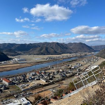 和文字の観音山