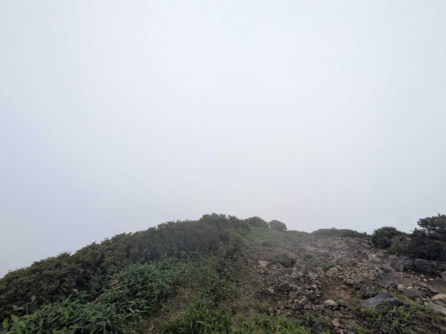 これは晴れていたら絶景だったはず！