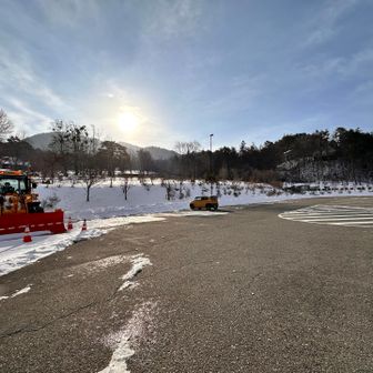 🅿️
除雪されていた✨
来る道も雪なくてスイスイ♪