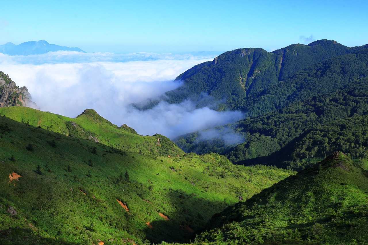 左奥は火打と妙高⛰
