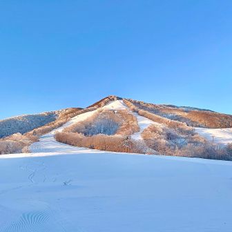 誰もいない静かな斑尾高原スキー場⛷️