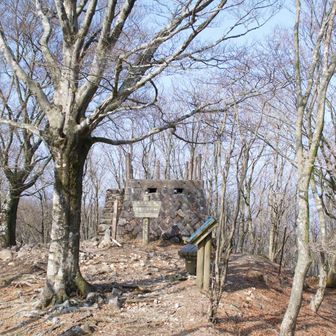 犬ヶ岳到着！
ここからは縦走しつつ緩やかに尾根を下ります。