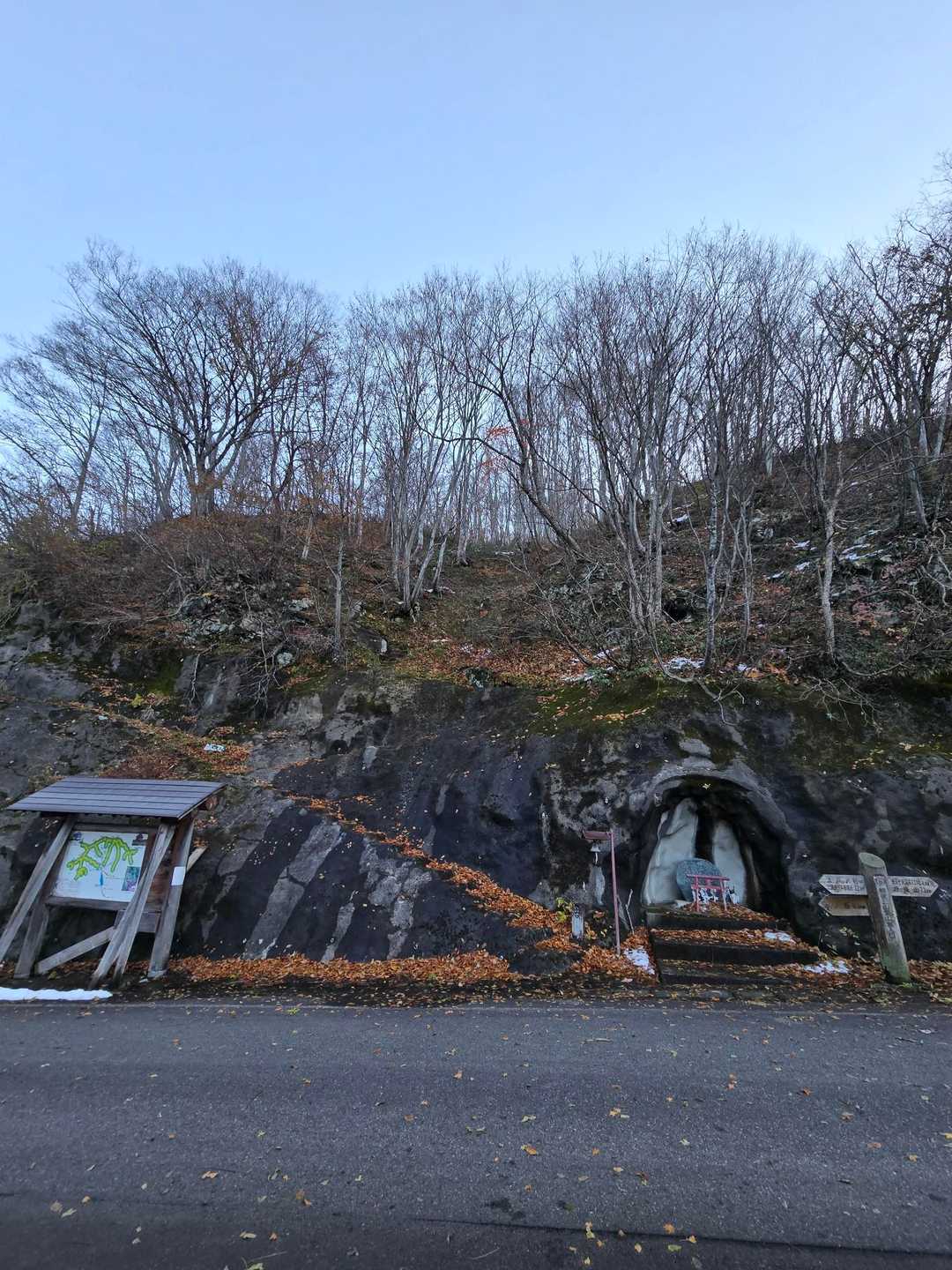 十字峠登山口
写真で見ると全くですが、中々な登り口です