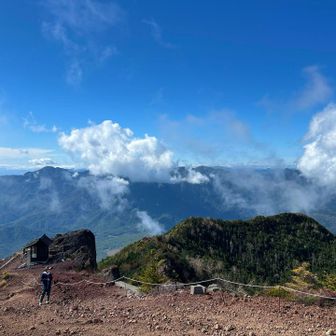 名残惜しいですが、下山しないとね