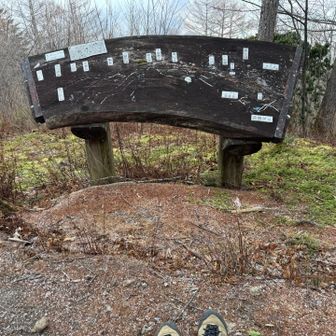 沢口山に戻って、
素早くモグモグ🥚🥦🍗
休憩で、長居は出来ない季節になりました🥶