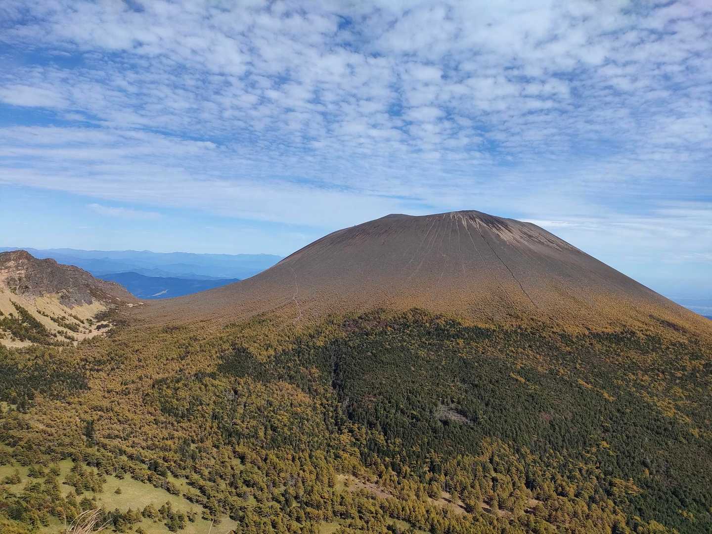 黒斑コース登山口-車坂山-トーミの頭 往復コースの写真