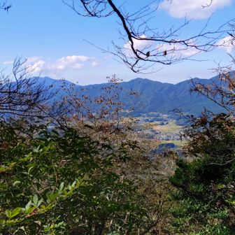 難台山山頂から見る筑波連山🎵