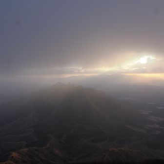 終了　あっというまにガスガス。　一瞬ブロッケンをま待ったが残念　あきらめた。。