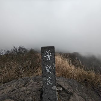 山頂は真っ白でした👀