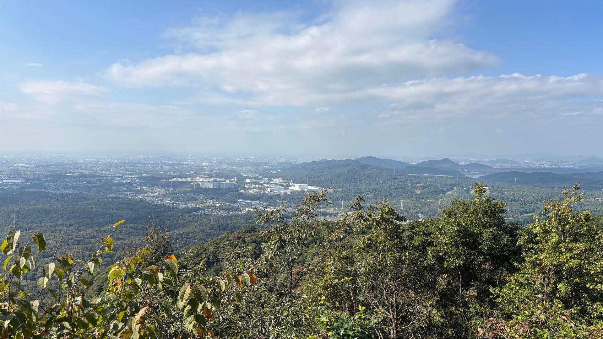 景色は名古屋方面が良く見えました！