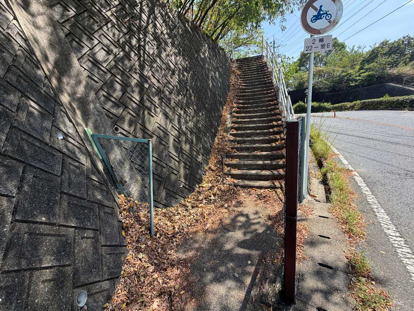 竜王公園からしばらく登ったところの登山口か登る👊