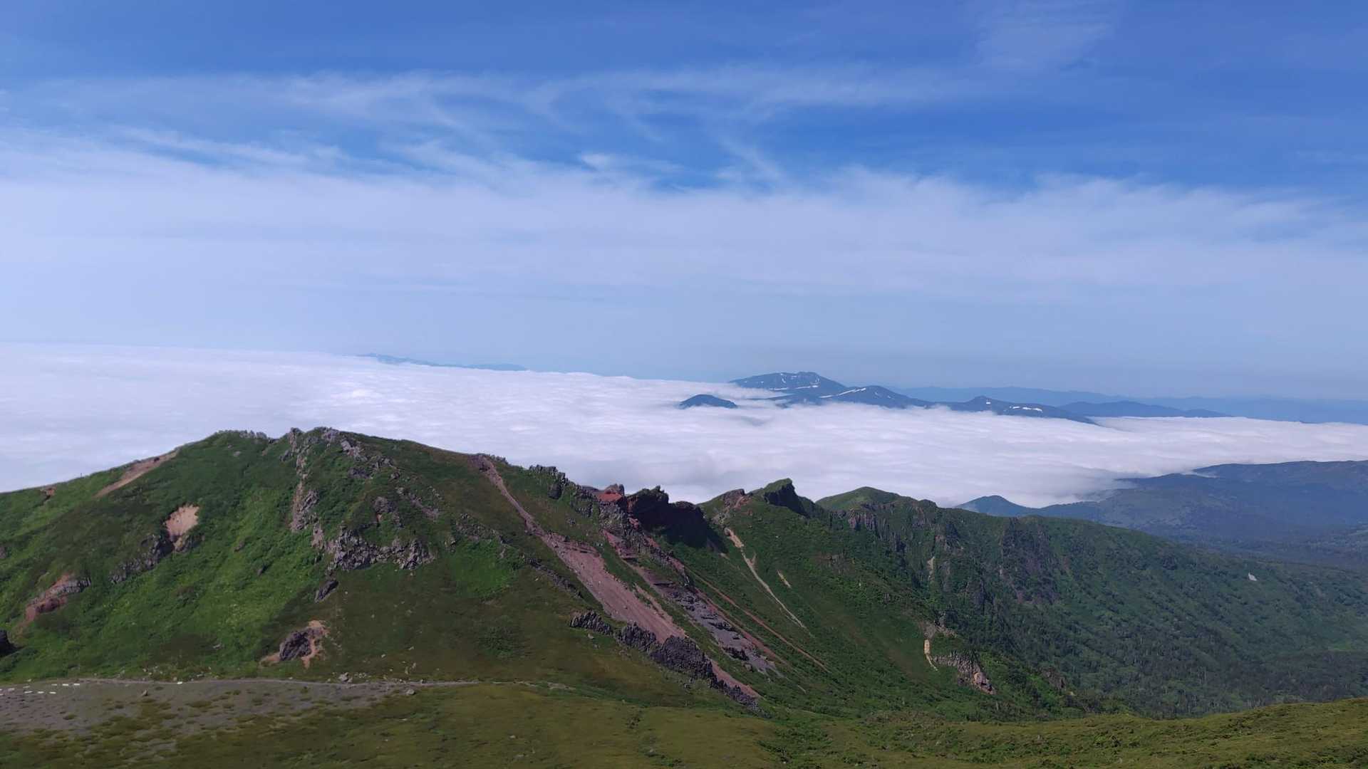 昨日登った、秋田駒ヶ岳⛰️
