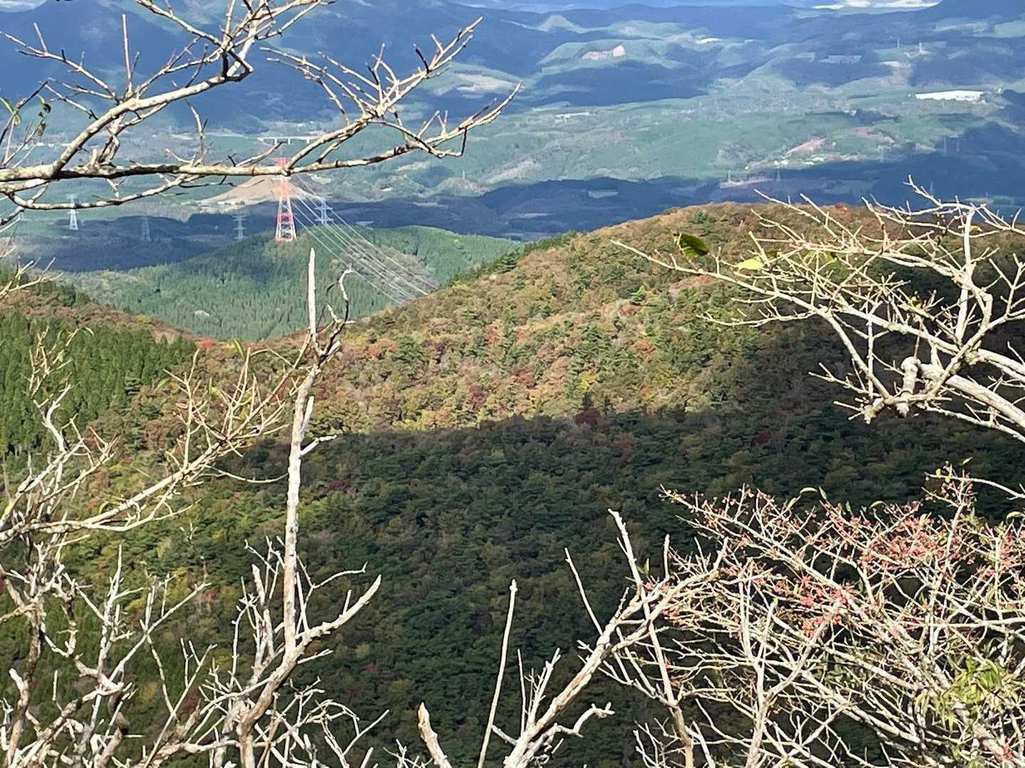 山頂からの景色が良くて大満足😊