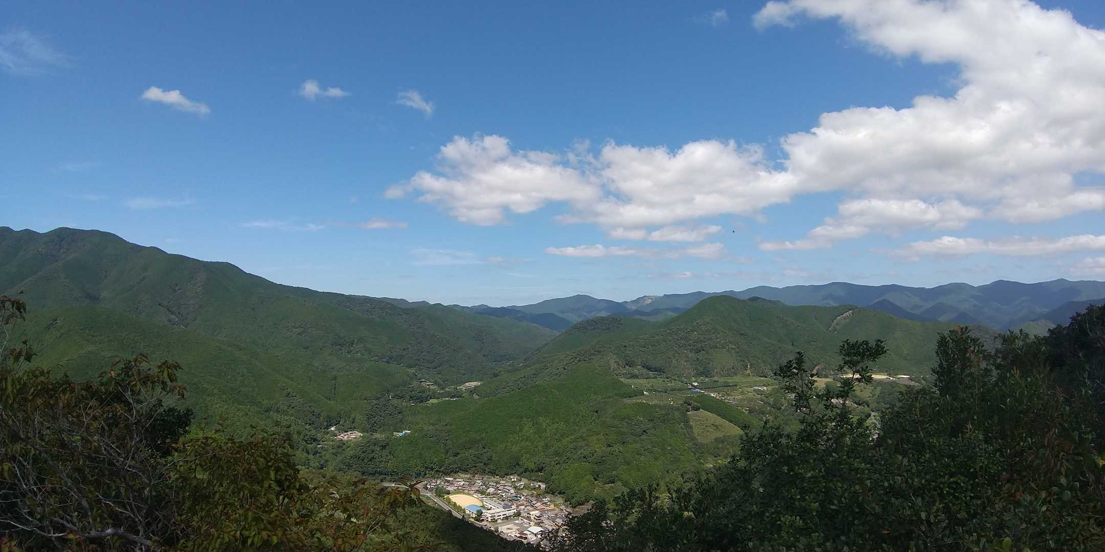 飯盛山からの眺望はよかった😃