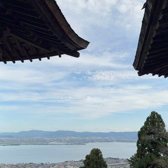 金大巌からの琵琶湖がとても綺麗！