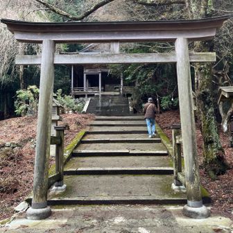 奥千本にある金峯神社⛩️
義経のかくれ塔があります