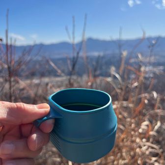 コーヒーと武甲山。山で頂く至福

　　
