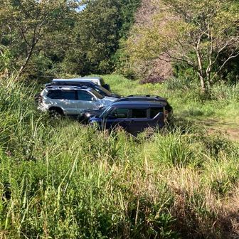 福岡と鹿児島からの遠征隊
