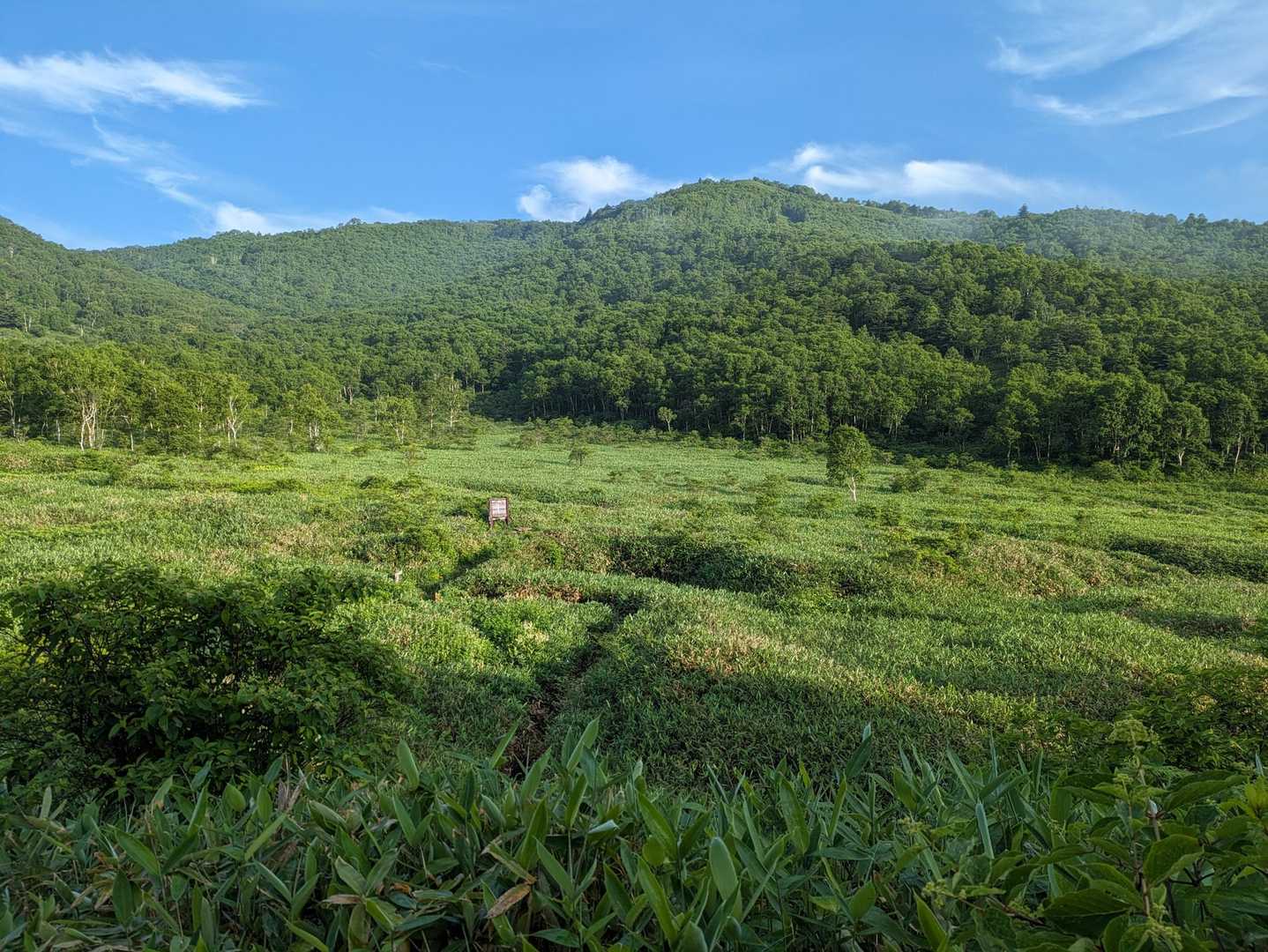 野反湖キャンプ場管理事務所-野反ダム-白砂山登山口-八間山 周回コースの写真