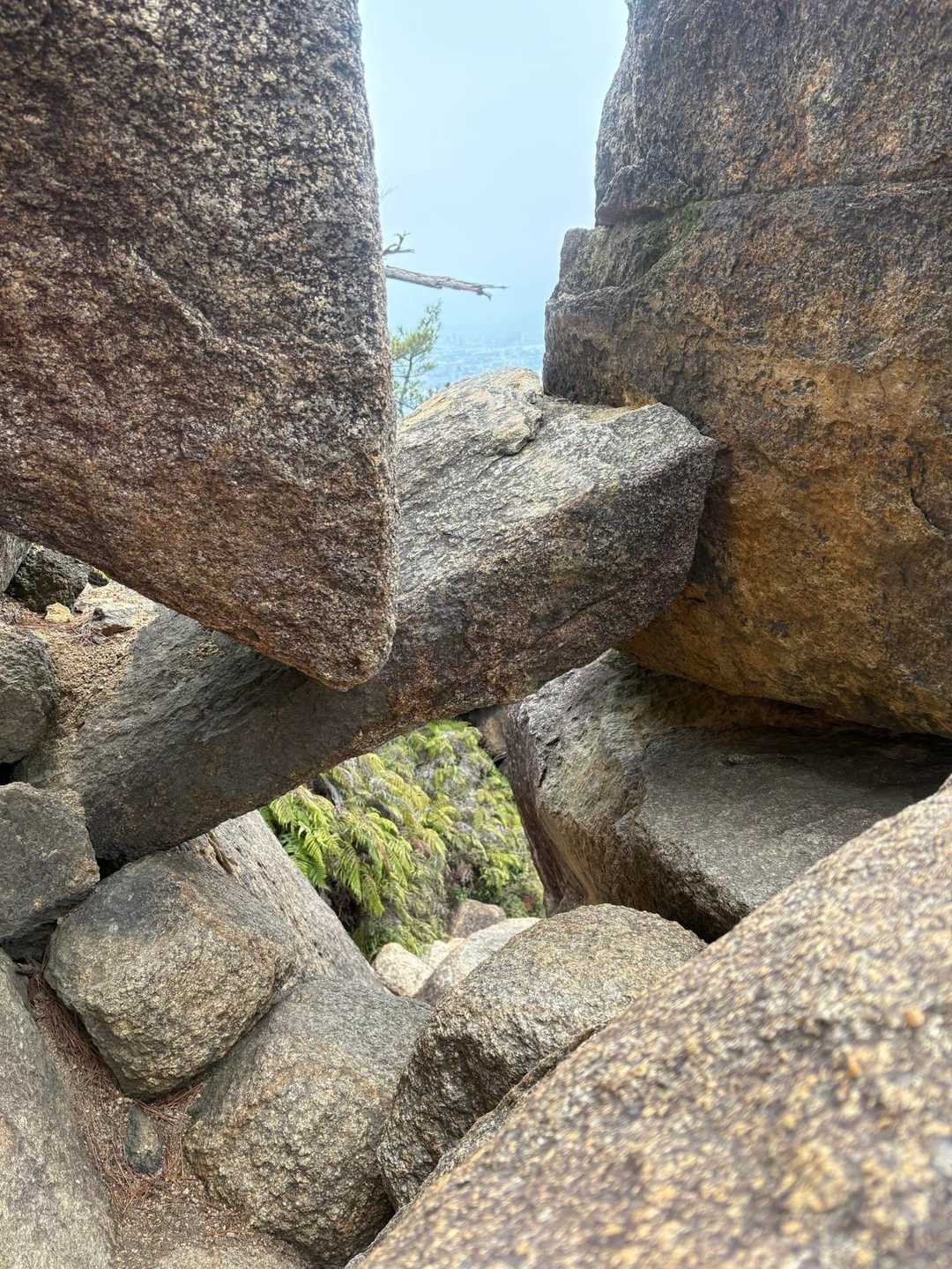 ザックの重さが💦押し上げるのに一苦労です