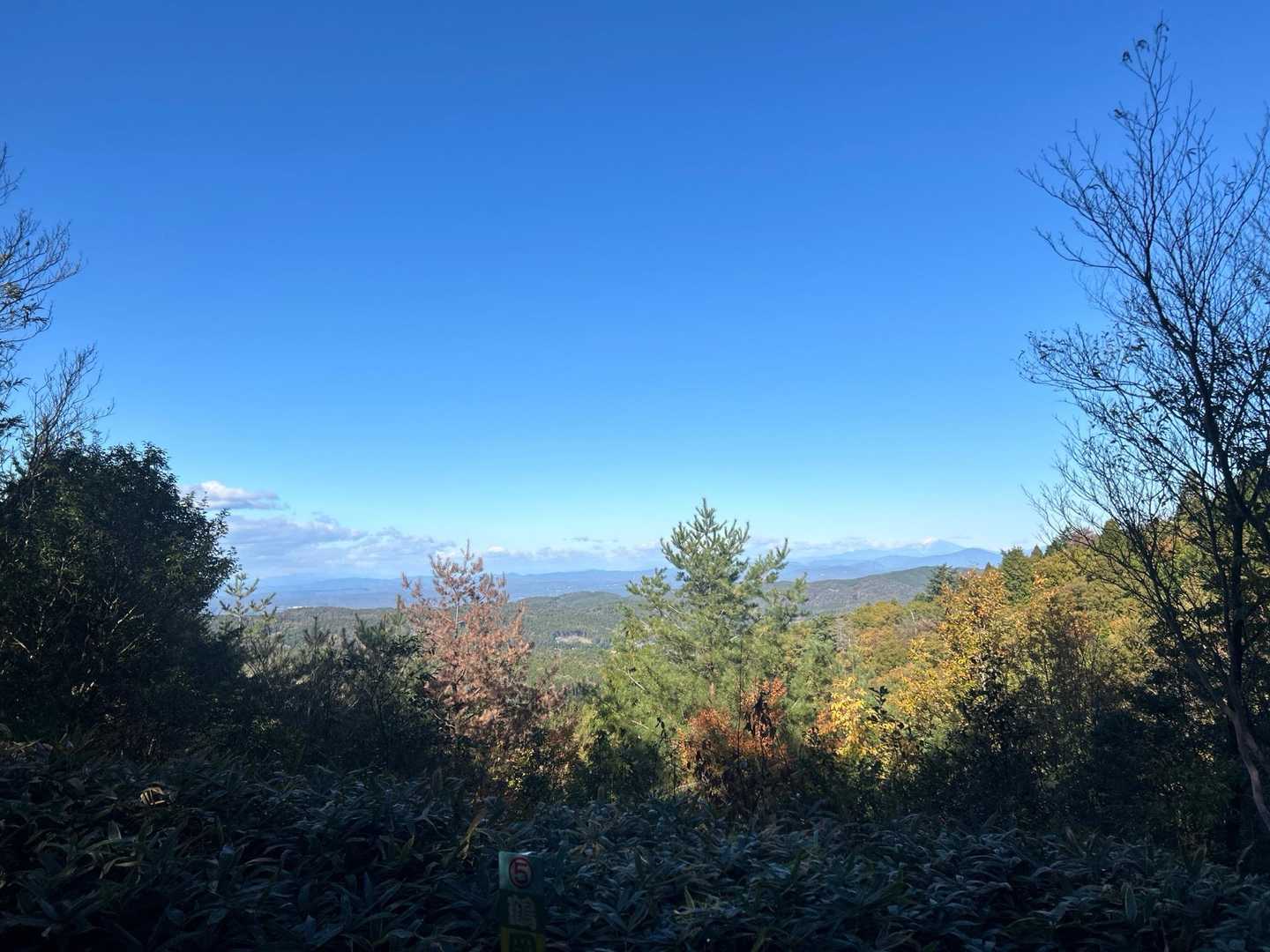 向こうに見えるのは何山だろう