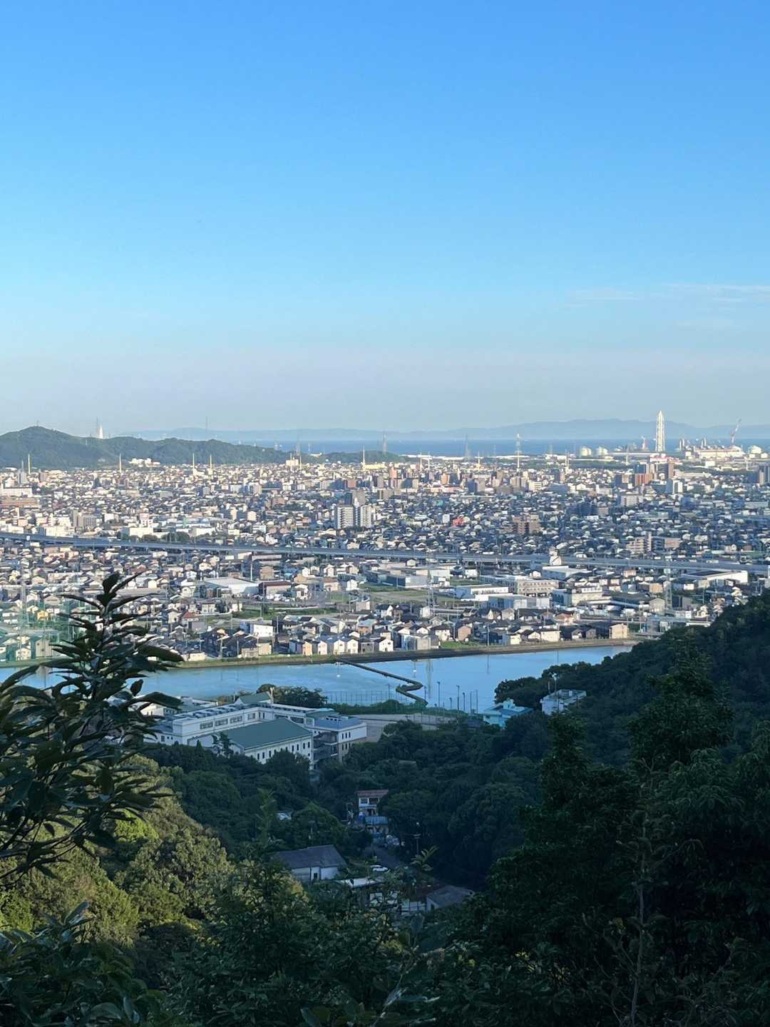 自宅🏠周辺、天気はピーカン☀️
