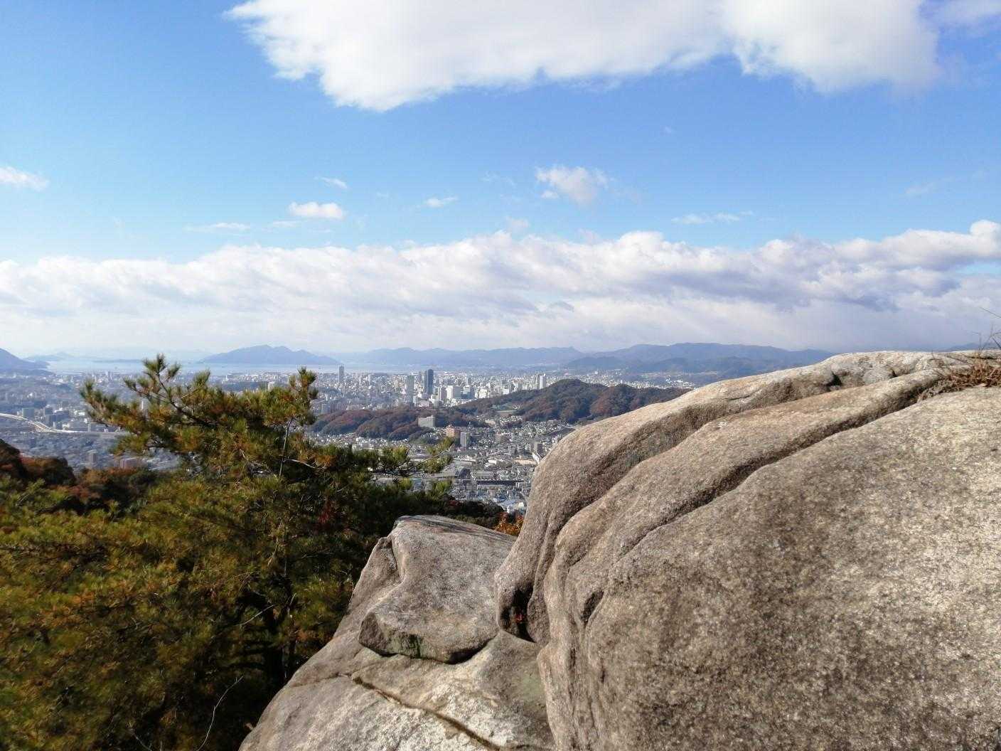 水分神社登山口-岩谷観音跡-高尾山-呉娑々宇山 周回コースの写真
