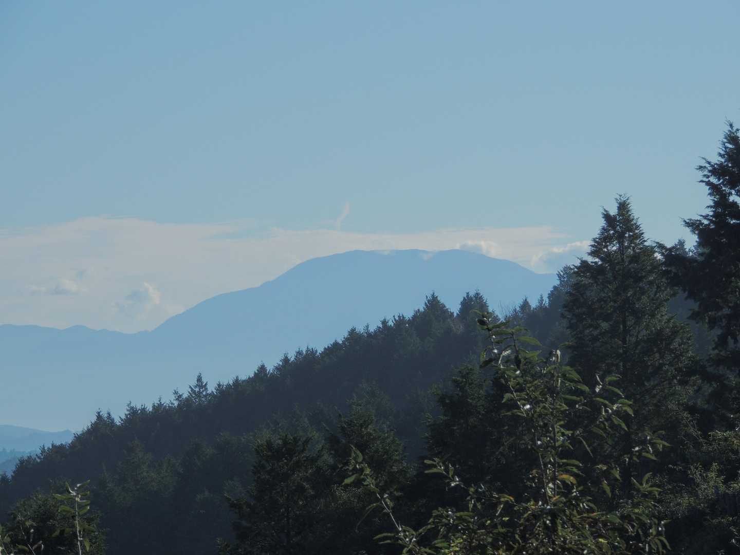恵那山！お椀みたい(*´▽｀)