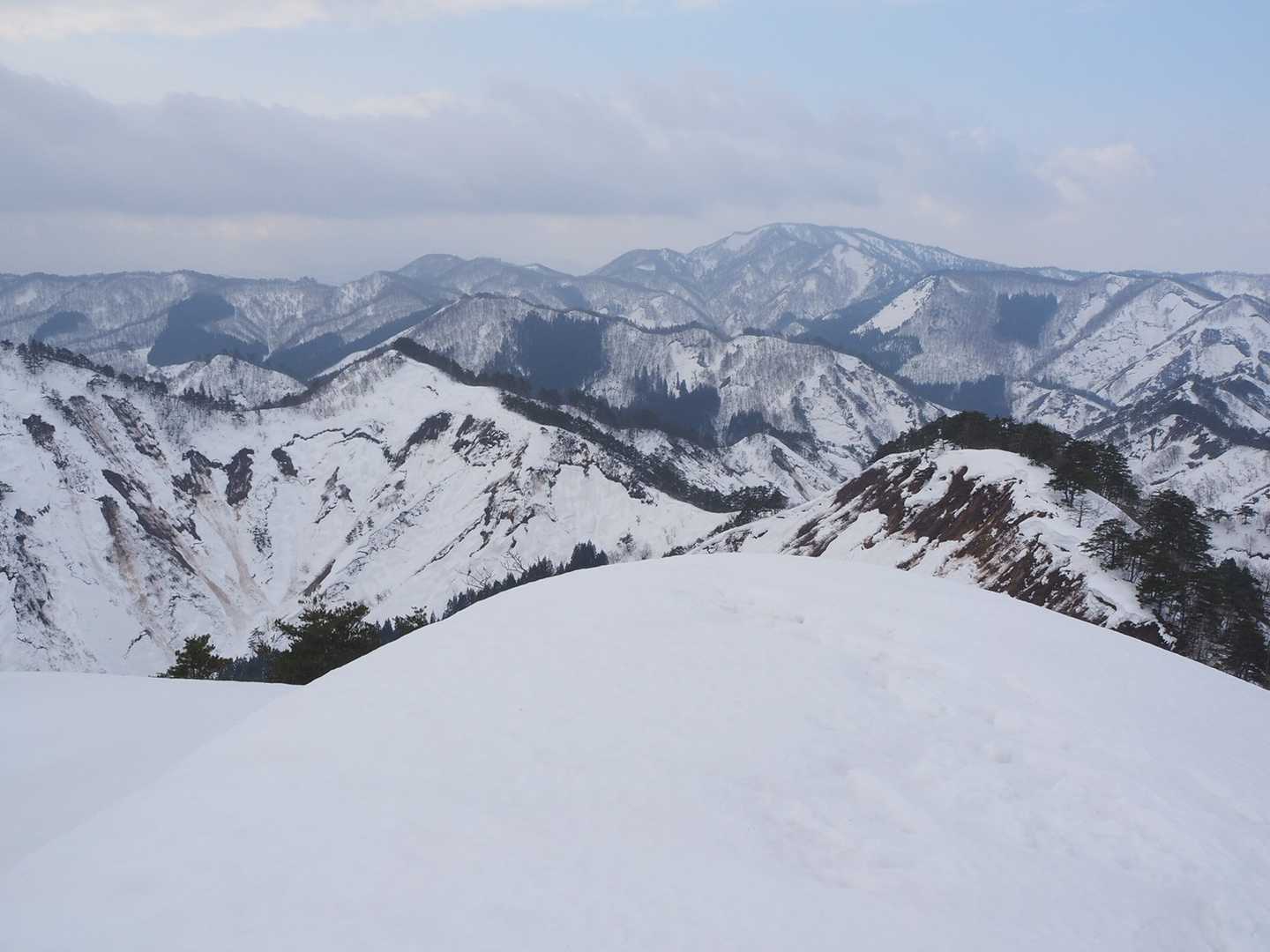 雌長子内岳からの眺望