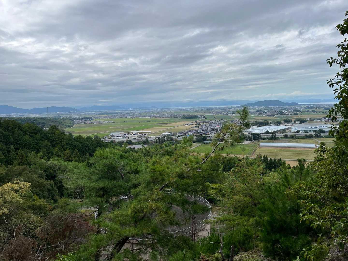 正楽寺山 往復コースの写真