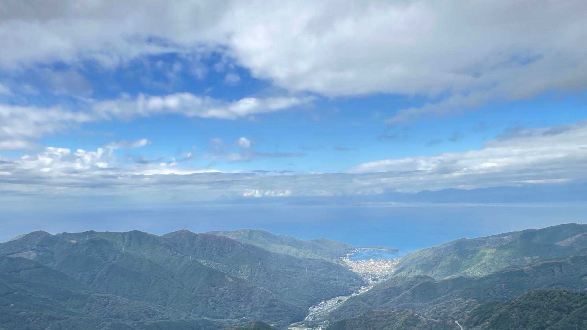 晴れてきたけど