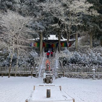 護摩を焚いてました