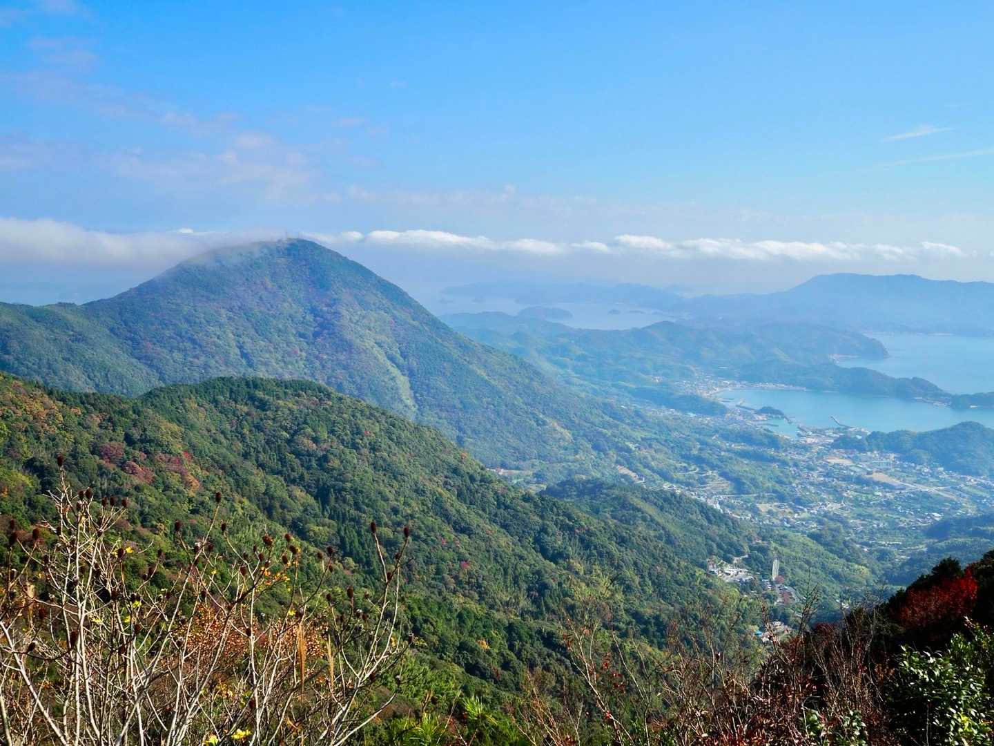 嵩山🏔️と東安下庄