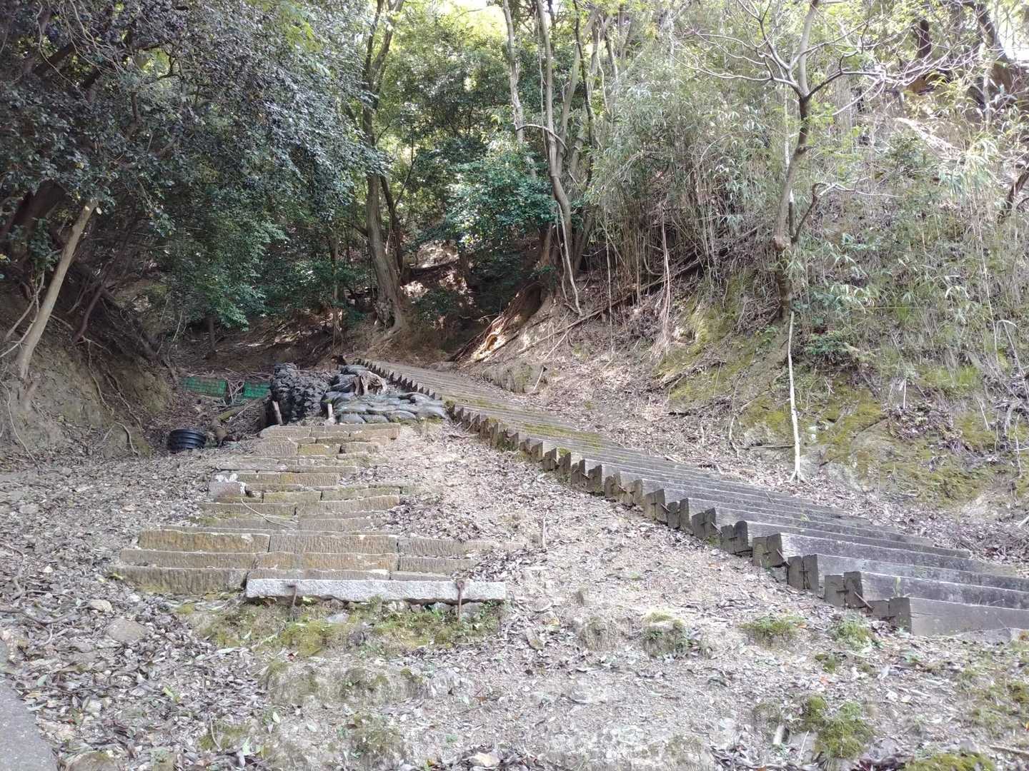 最初の階段